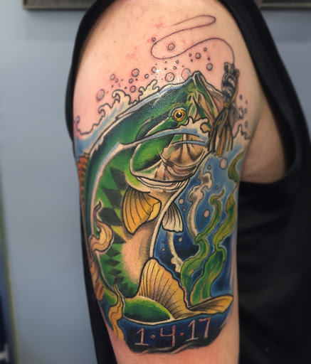 Explore face tattoo ideas, creative tattoo ideas in Norwalk, available at Three Hammers Tattoo