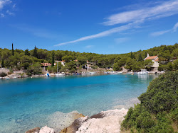 Foto von Osibova beach mit kleine bucht