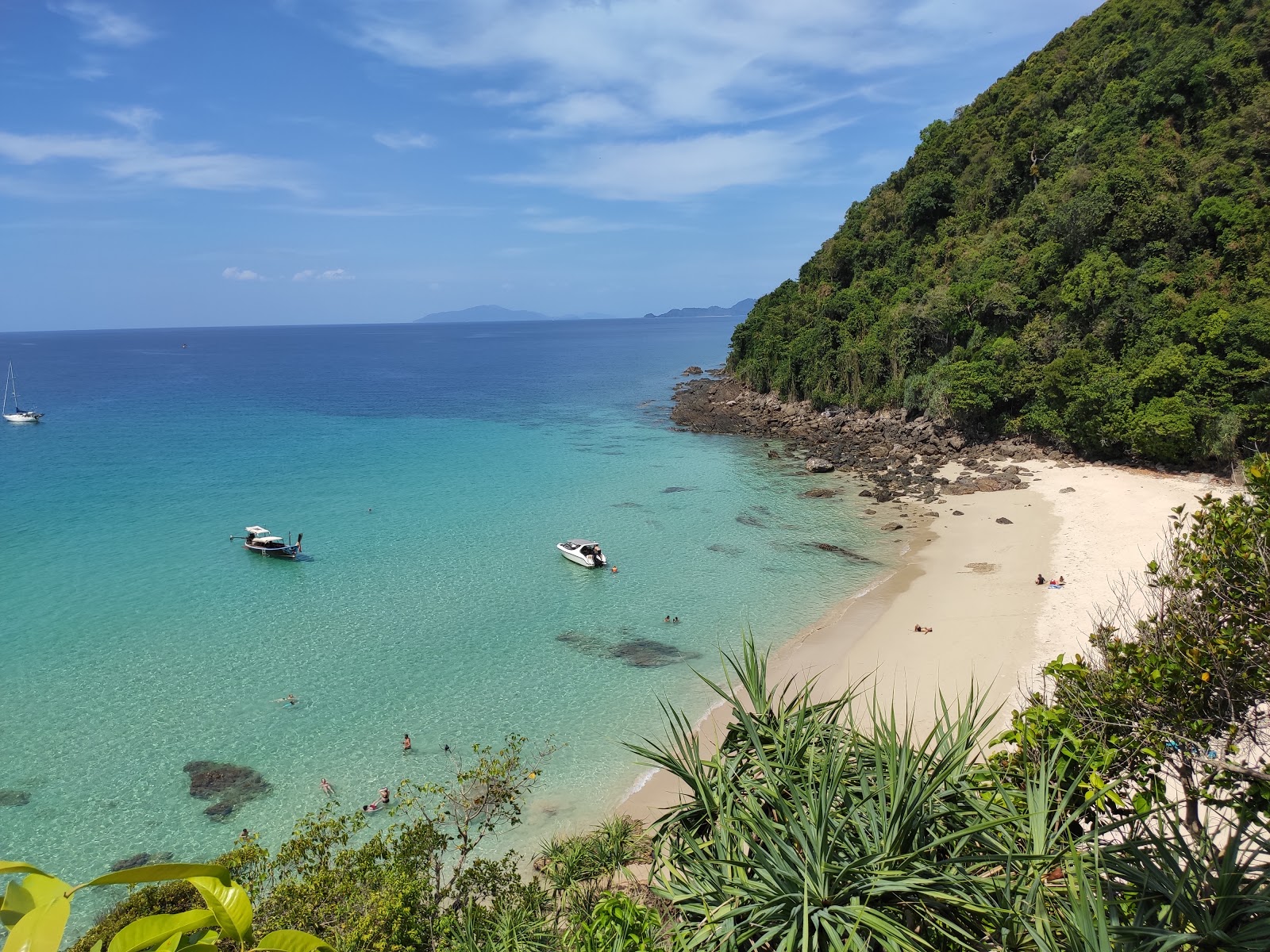 Foto van Sunset Beach met turquoise puur water oppervlakte