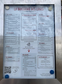 La Brasserie des Loges à Dijon menu