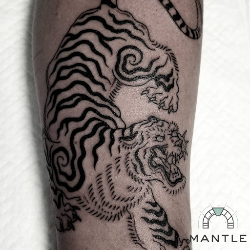 Explore 4 name tattoo ideas, creative tattoo ideas in Los Angeles, available at Mantle Tattoo