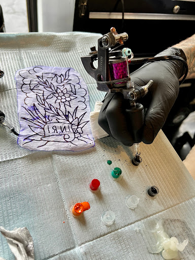 Explore anime flash tattoo ideas, creative tattoo ideas in Northfield, available at Trifecta Tattoo Parlor