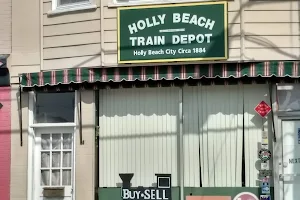The Holly Beach Train Depot image