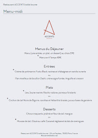 Photos du propriétaire du Restaurant gastronomique ACCENTS table bourse à Paris - n°16