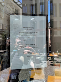 Schirn Café Bar Restaurant à Frankfurt menu