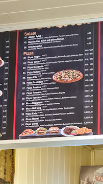 Restauration rapide Iman Kebap Haus à Hasselfelde (le menu)