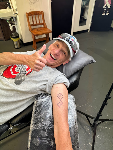 Explore male full sleeve tattoo ideas, creative tattoo ideas in New Carlisle, available at Reckless Temptations