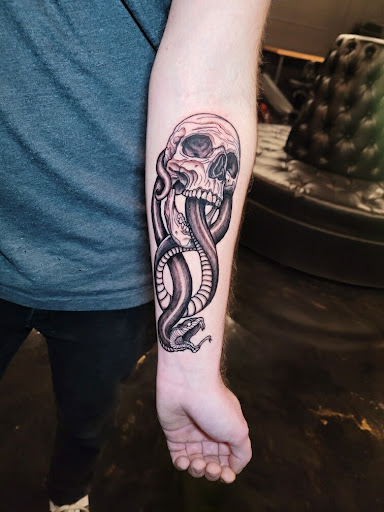 Explore tattoo ideas for men hand, creative tattoo ideas in Melbourne, available at Bonnie n Clyde Tattoo Studio