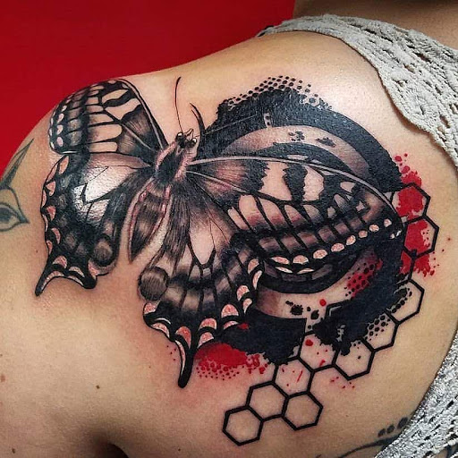 Explore phases of the moon tattoo ideas, creative tattoo ideas in Anchorage, available at SDITATTOO, LLC