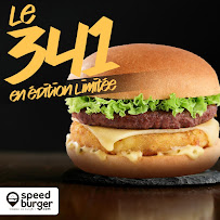 Plats et boissons du Restaurant de hamburgers SPEED BURGER CAUDRY - n°20