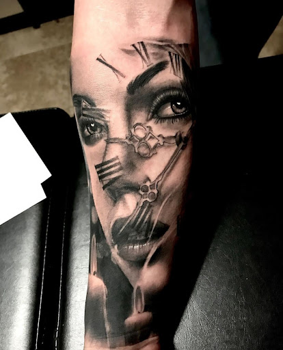 Explore predator tattoo ideas, creative tattoo ideas in Odessa, available at Heart And Dagger Tattoo