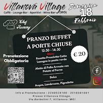 Villanova Village à Villanova menu