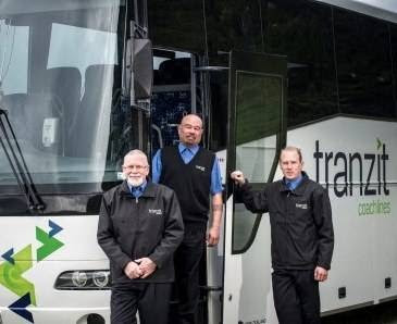 Bus and coach hire Tranzit Coachlines (Whanganui)