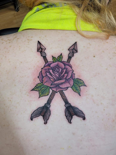 Explore leg piece tattoo ideas, creative tattoo ideas in Syracuse, available at Goblins Den Tattoo