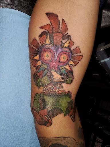 Explore overlord tattoo ideas, creative tattoo ideas in Las Vegas, available at Black Sacrament Tattoo