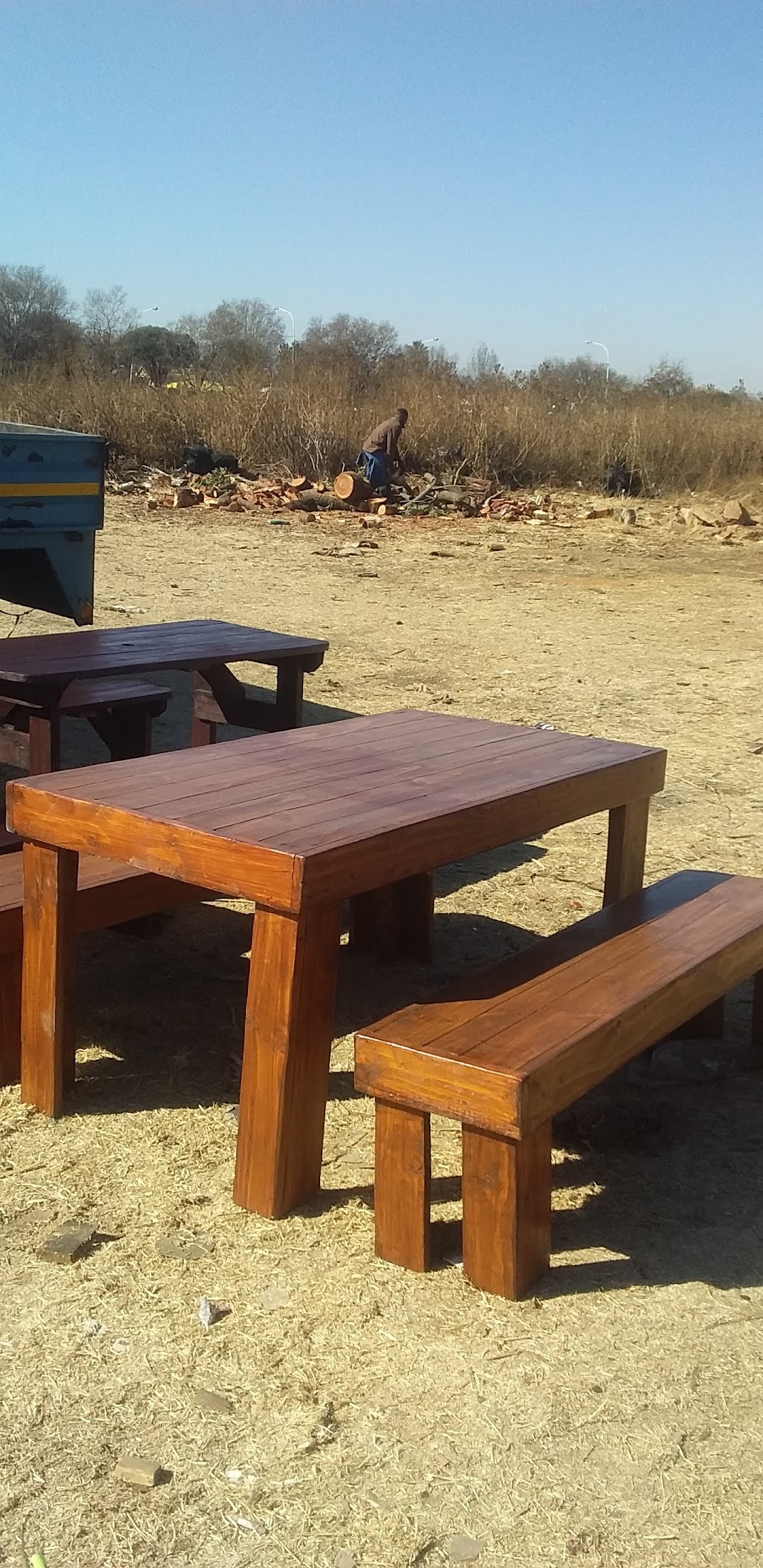 ENESIA WOODEN BENCHES AND TABLES