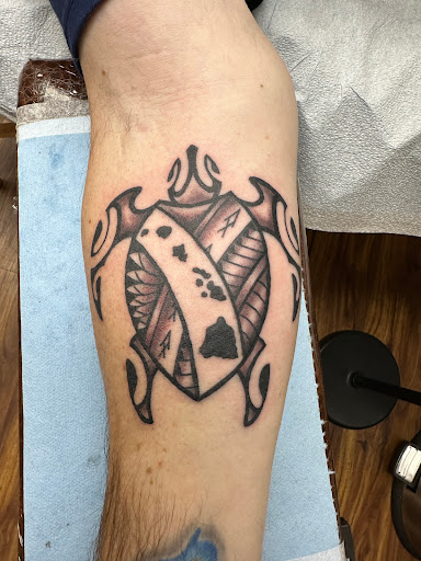 Explore massage therapist tattoo ideas, creative tattoo ideas in Honolulu, available at Skin Deep Tattoo and Piercing Waikiki