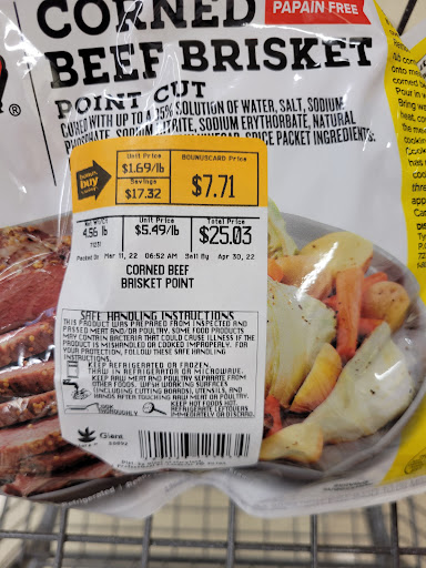 Grocery Store «Giant Food», reviews and photos, 7025 Berry Rd, Accokeek, MD 20607, USA