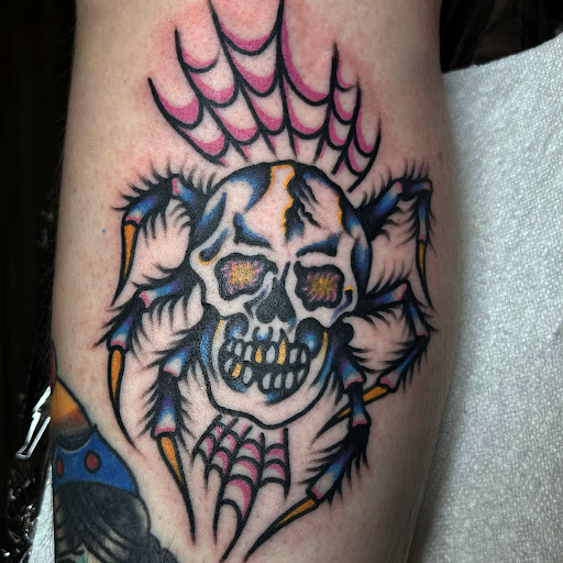 Explore hip hop tattoo ideas, creative tattoo ideas in Johnson City, available at Gold Cross Tattoo Co.