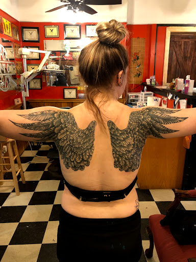 Explore butterfly tattoo ideas for women, creative tattoo ideas in Black River Falls, available at Black River Tattoo