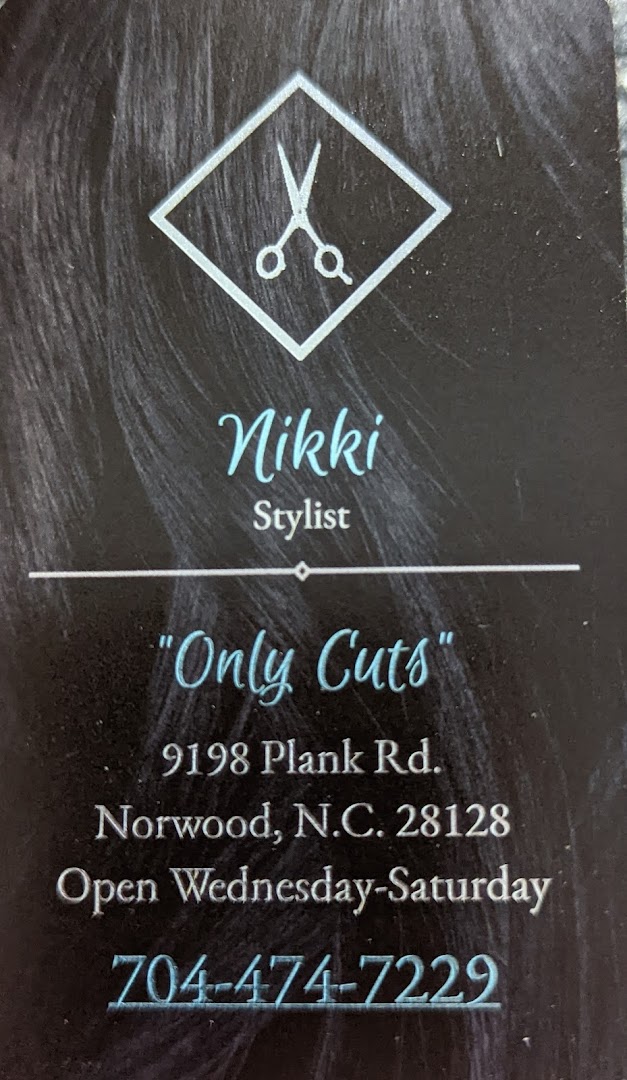 "Only Cuts" Nikki at Jerry's Shop