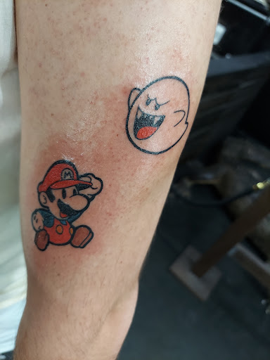 Explore chest to sleeve tattoo ideas, creative tattoo ideas in Clearwater, available at Foolish Pride 2 Tattoo Co.