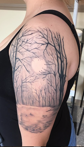 Explore miyamoto musashi tattoo ideas, creative tattoo ideas in Wilton, available at Where Eagles Dare Custom Tattoo