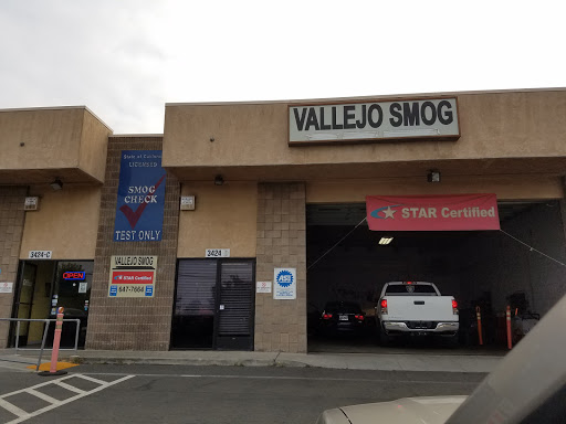 Smog inspection station Vallejo
