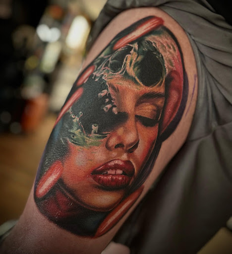 Explore trashy tattoo ideas, creative tattoo ideas in Lake Villa, available at Eternal Tiger Tattoo