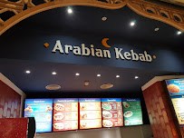 Kebab Arabian Kebab à Rome (le menu)