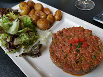 Steak tartare du Restaurant Le Bar à Vin à Romans-sur-Isère - n°5