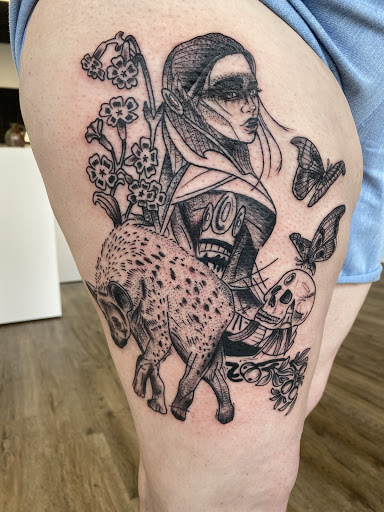 Explore hurt tattoo ideas, creative tattoo ideas in Lancaster, available at MermGoddess Tattoo Studio & Gallery