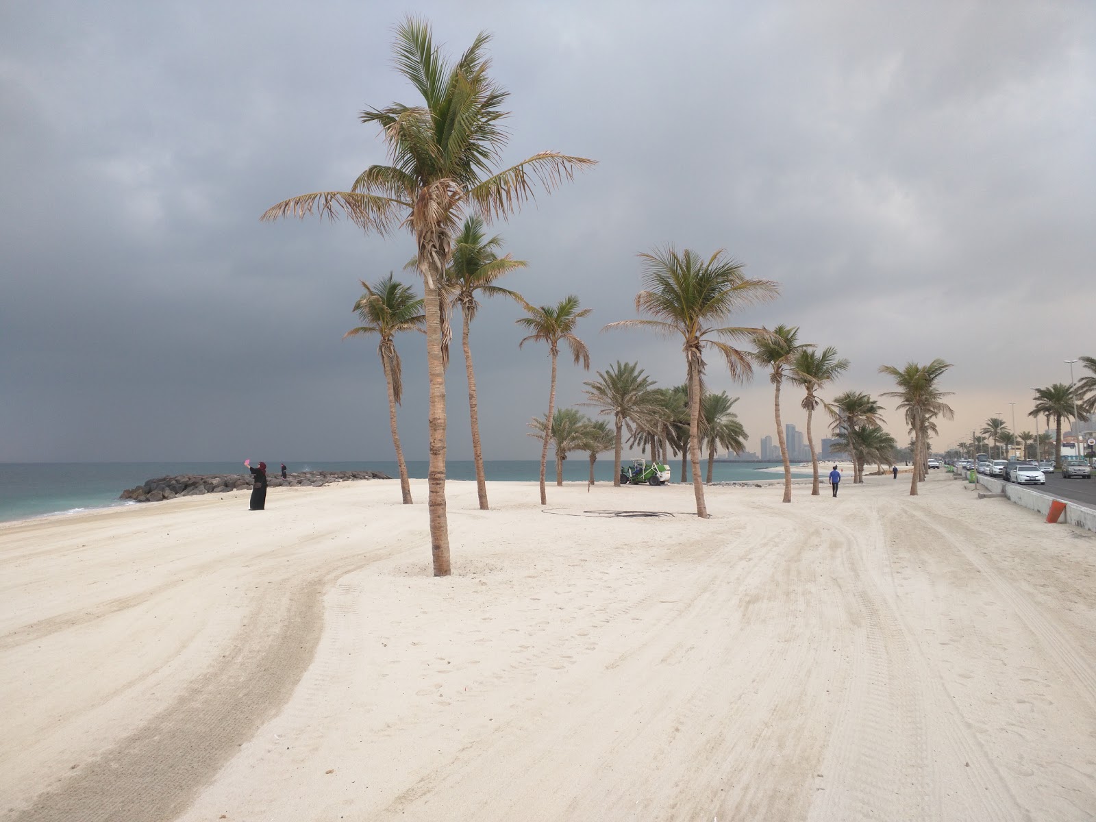 Foto di Sharjah beach e l'insediamento