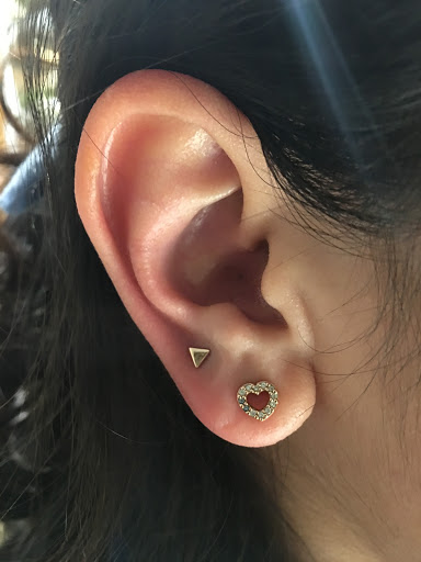 Explore fish hook tattoo ideas, creative tattoo ideas in Brooklyn, available at Ahimsa Piercing Studio & BVLA Fine Jewelry