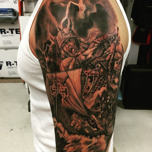 Explore full hand tattoo ideas, creative tattoo ideas in El Paso, available at Wyze Guyz Tattoo Parlor