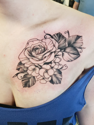 Explore charmed tattoo ideas, creative tattoo ideas in Jacksonville, available at Dark Seas Tattoo and Piercing