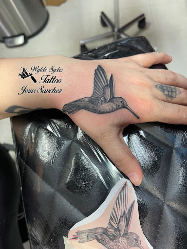 Explore collar tattoo ideas, creative tattoo ideas in San Diego, available at Wylde Sydes Tattoo & Body Piercing