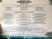 Restaurant Restaurant Bar Americana à Marcq-en-Barœul - menu / carte