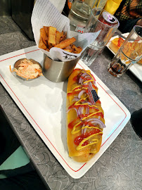 Hot-dog du Restaurant de hamburgers Little Rock Diner à Antibes - n°8