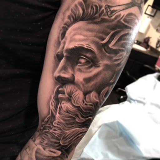 Explore tattoo ideas upper back, creative tattoo ideas in San Diego, available at Eden Tattoo Gallery