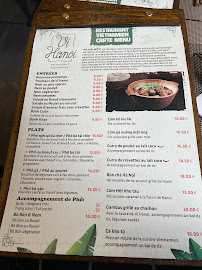 Vi Hanoi à Paris menu