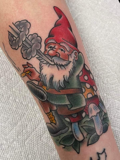 Explore biking tattoo ideas, creative tattoo ideas in Delaware, available at Rose & Web Tattoo