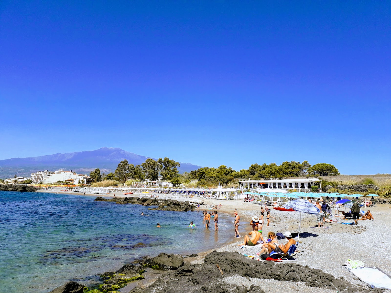 Zdjęcie Spiaggia di Naxos Recanati częściowo zrewitalizowany obszar