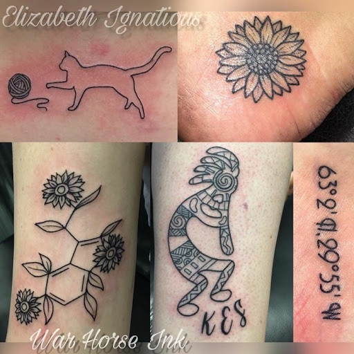 Find simple mom tattoo ideas for your next unique tattoo in Kent at War Horse Ink