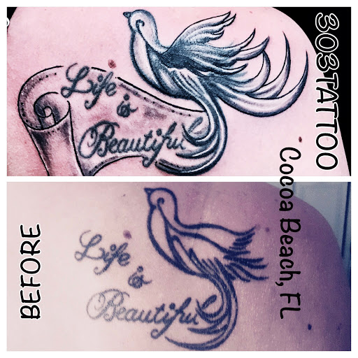Explore daredevil tattoo ideas, creative tattoo ideas in Lake Havasu City, available at 303Tattoo
