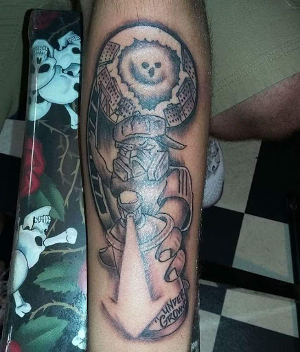 Explore iron man tattoo ideas, creative tattoo ideas in Columbia, available at Nyce Tattoos