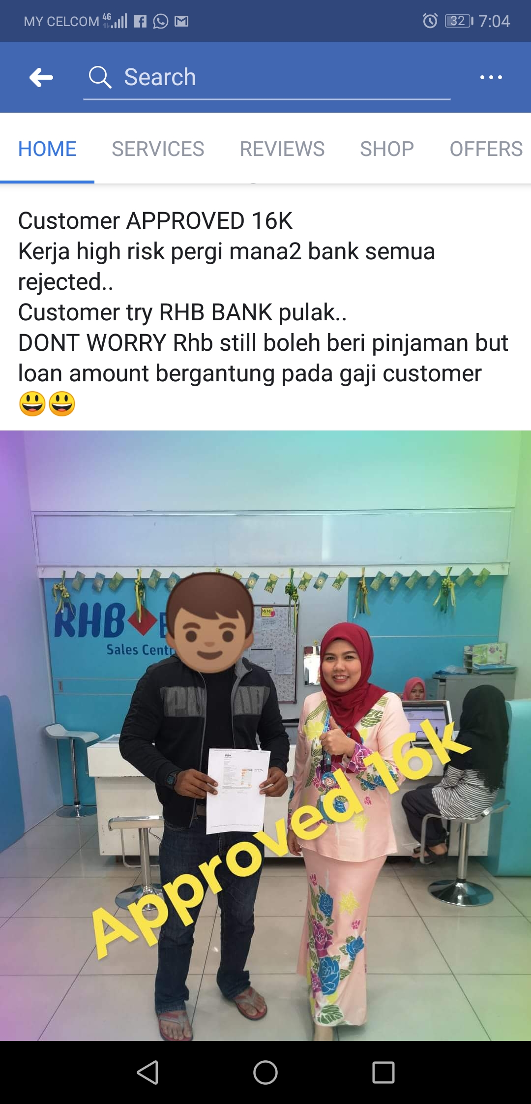 Pinjaman Peribadi Bank