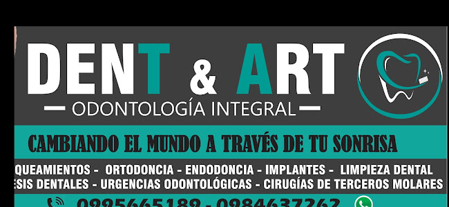 Opiniones de Consultorio odontológico DenT & Art en Quito - Dentista