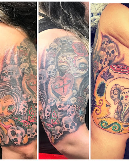 Explore june birth flower tattoo ideas, creative tattoo ideas in Baytown, available at Big Juniors Tattoos