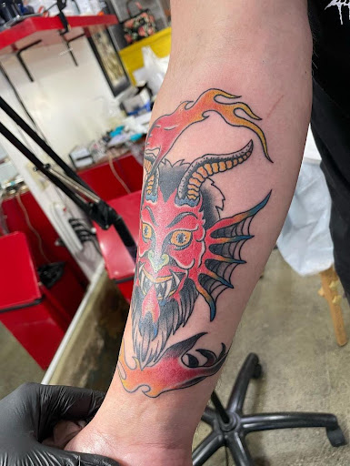 Explore chandler bing tattoo ideas, creative tattoo ideas in New Orleans, available at Treasure Tattoo